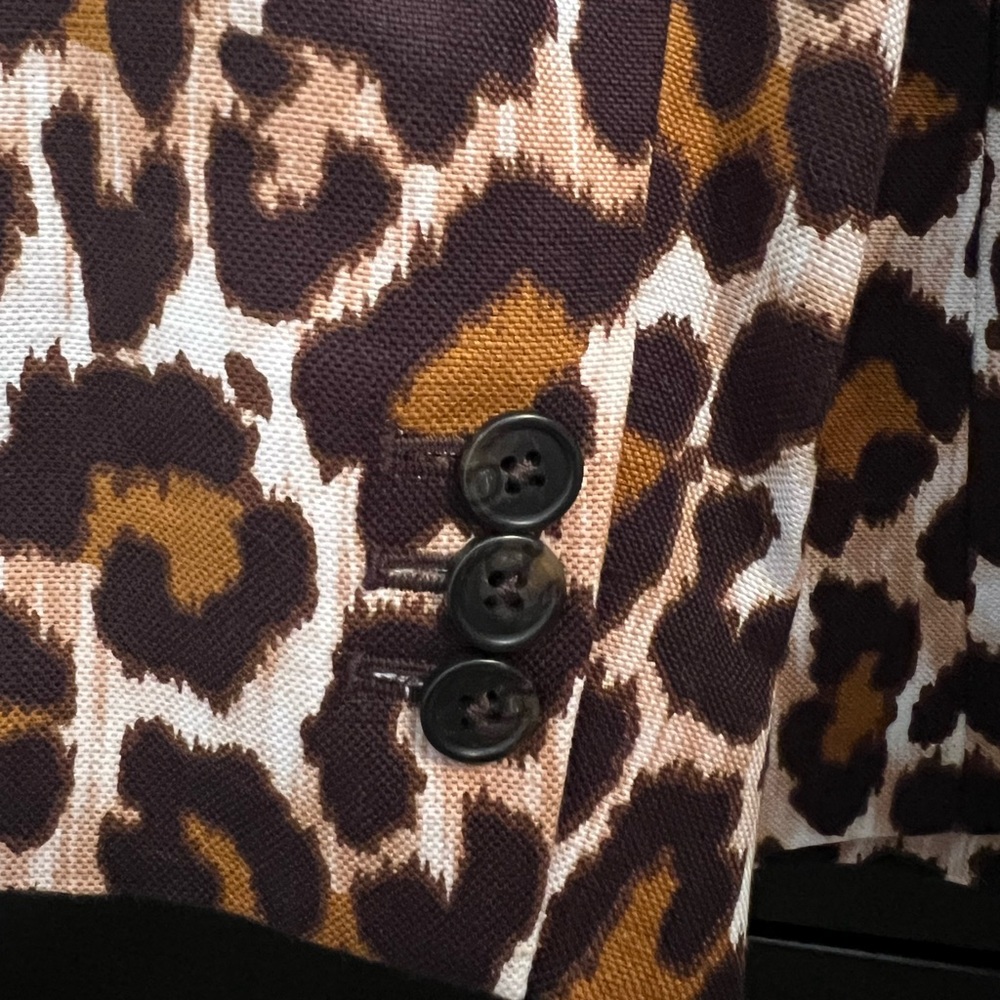 J.Crew leopard blazer - Picture 5 of 6